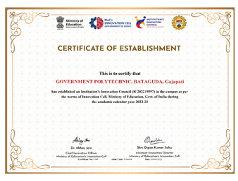 IIC Establishment